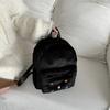 Schoolbag1011 New Niche Design White Plush Backpack Women Cute Backpack Mini Daily Travel Fashion Bag