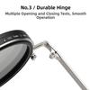 ND9 Adjustable Dimming Glasses Round Fishing Sunglasses Fashion Outdoor Eyewear  Outdoor Activities