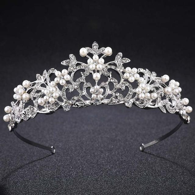 Miallo European Classic Princess Tiaras And Crowns Austrian Crystal Headpieces Wedding Hair Jewelry For Bride Hairstyle