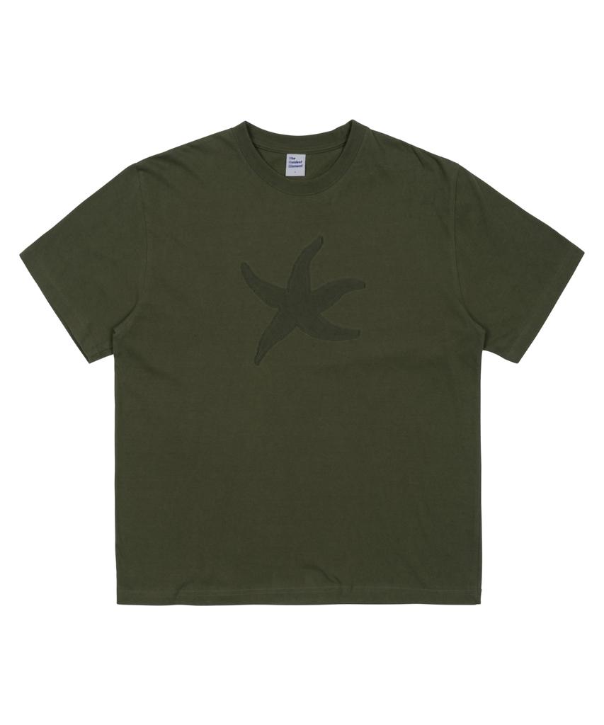THE COLDEST MOMENT Tcm Vintage Starfish T (Khaki)