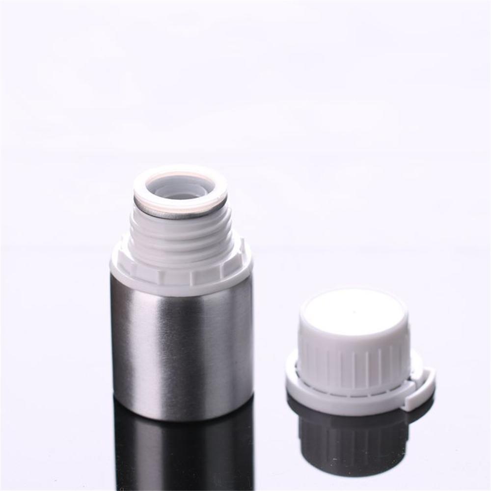 50/150/250ml Silver Aluminum Bottle with Screw Cap Perfume Cosmetic Toner Water Bottle Travel Protable Refillable Bottles