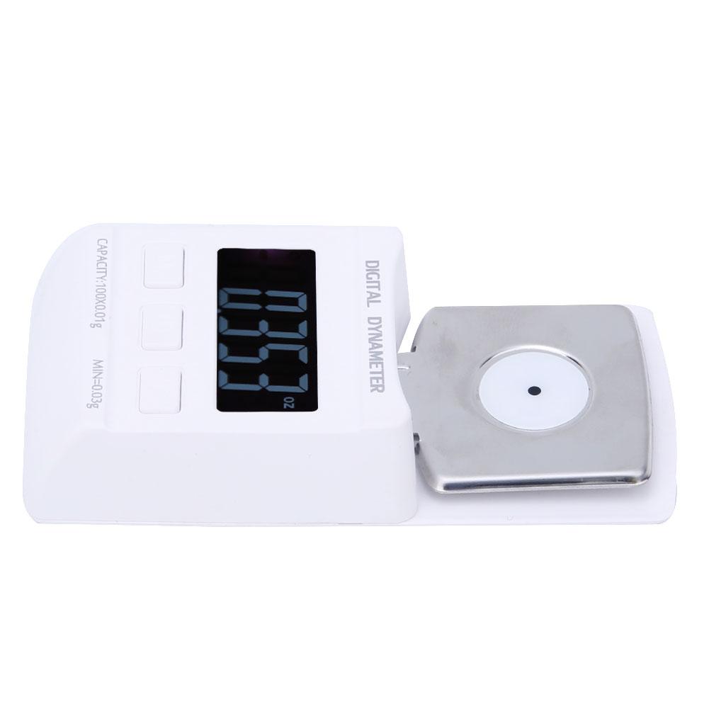 100g0.01g Portable Turntable Digital LCD Display Stylus Force Scale Needles Pressure Gauge