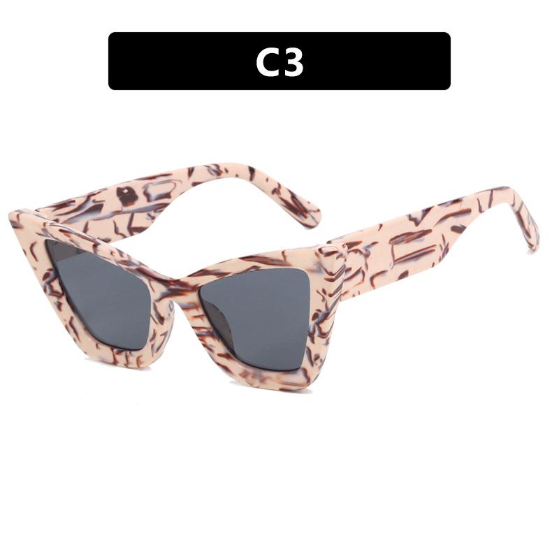 Large Cat Eye Sunglasses - 2023 Women's Fashion Runway Style