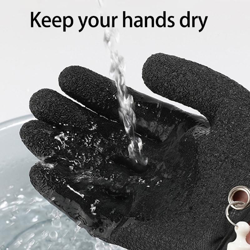 Puncture Resistant Landing Gloves for Handling Fishing Glove Latex Fish Catching Gloves Fishing Accessories