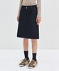 Deketeuumeon Signature Midi Skirt Dcsk002Cpindigo