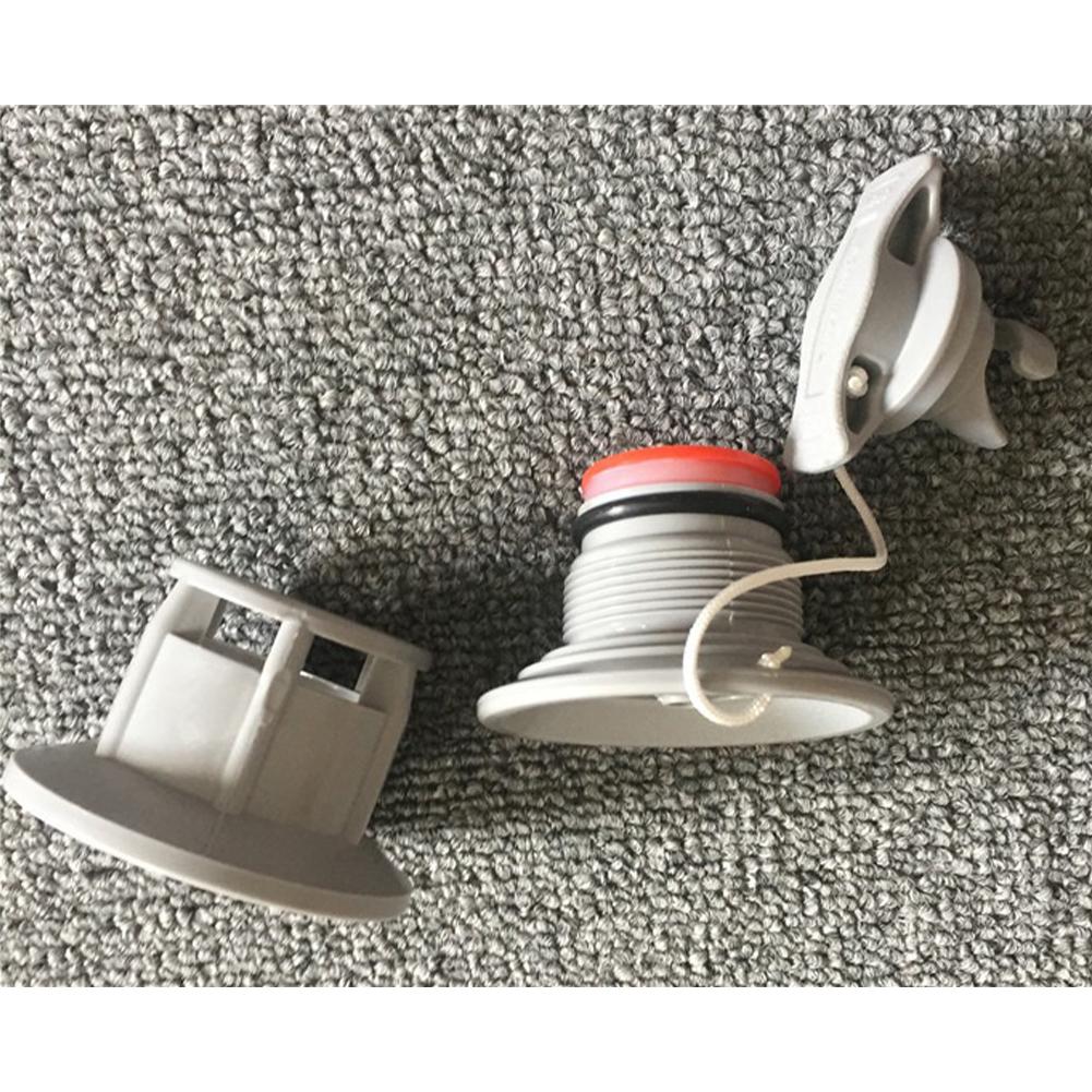 Kayak Boat Air Valve, Replacement Inflatable Boat Air Valve With Inside Part, Outside Part, Valve Cap, Double Seal Air Plugs Air Valve For Inflatable