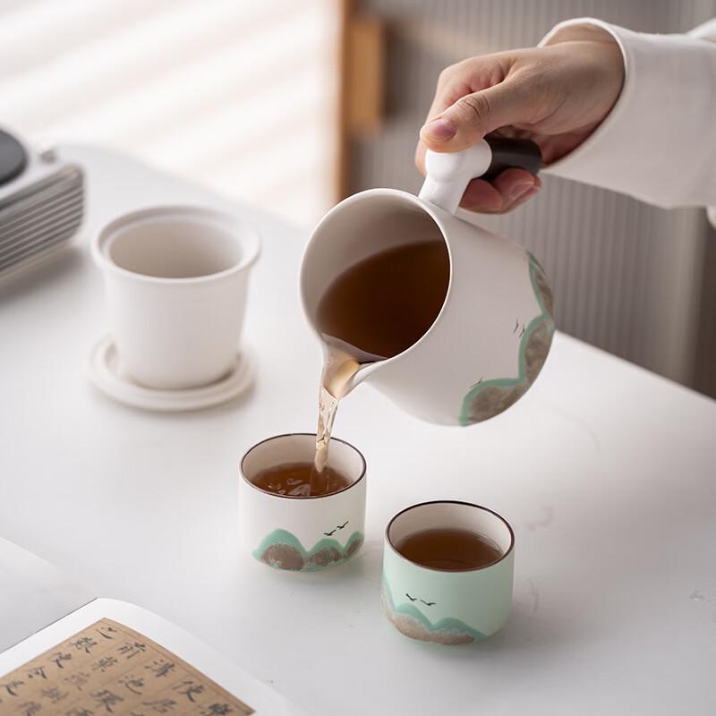 Shangqi Ceramic Travel Tea Set