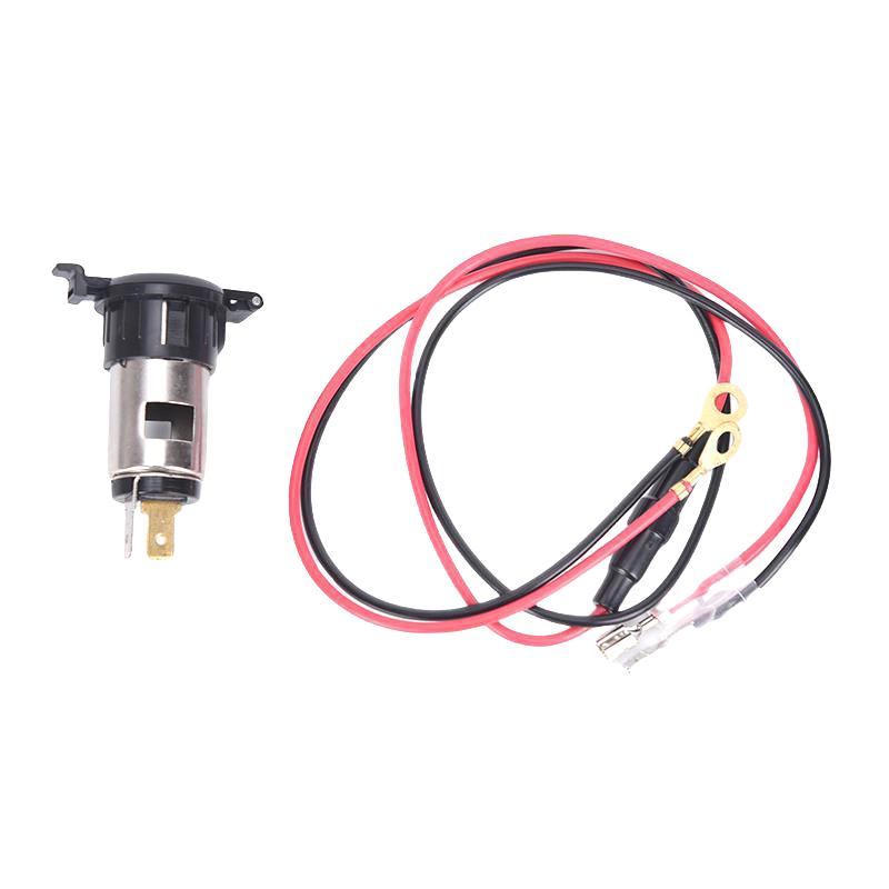 Car Cigarette Lighter Power Socket, Female Cigarette Lighter Socket 12V 120W For Car / Motorcycle