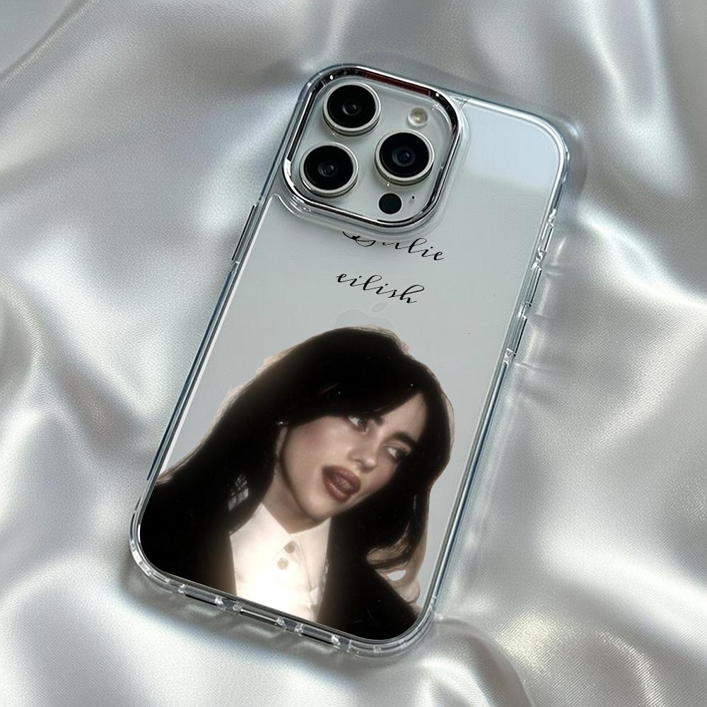 

Hit me bi-llies sexy singer poster Phone Case For iPhone17 16 15 14 13 12 Pro Max Plus Electroplated Transparent phone case iPhone 14