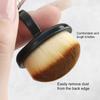 1PC Manicure Dust Clean Brush Finger Ring Duster Soft Hair Nail Polishing Powder Dusting Tools Nail Art Dense Bristles Brush
