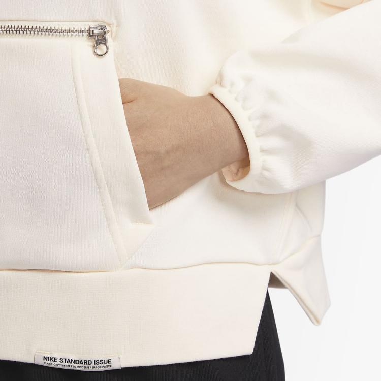 New Nike Sweatshirt Women's Light Ivory White DA6484-110