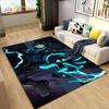 Tappeto Area Grande Anime Giapponese My Hero Academia, Tappeto per Soggiorno Camera da Letto Divano Zerbino Decorazione, Tappetino Antiscivolo per Bambini