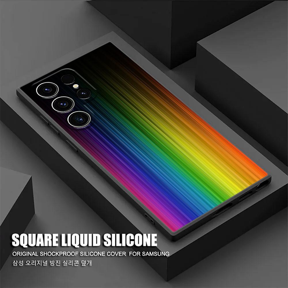 Gay Pride Flag Lesbians LGBT Rainbow S26Ultra Case For Samsung Galaxy S26 S25 S24 S23 S20 S21 FE S22 Ultra Plus Soft Phone Cover