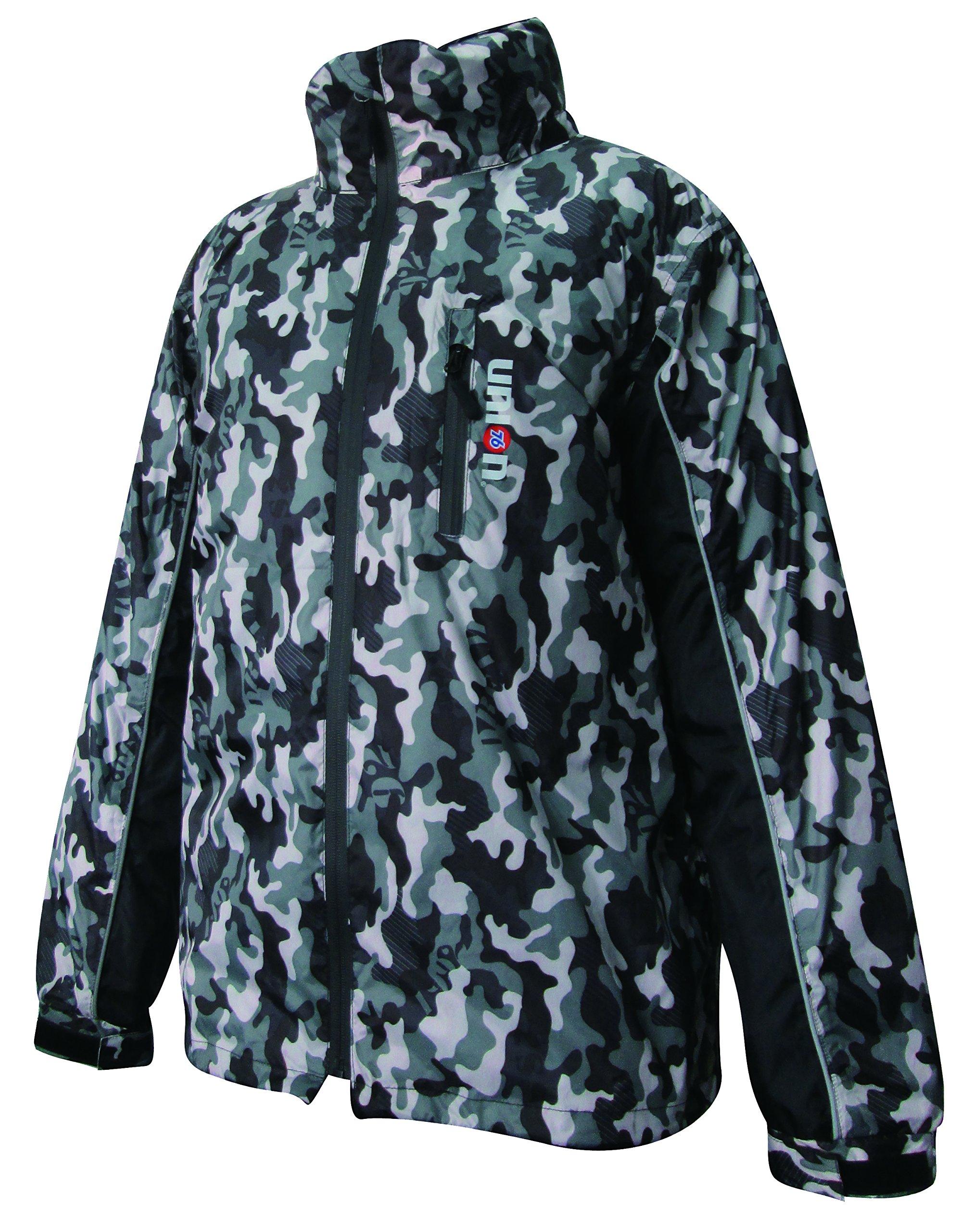 

76Lubricants Progre Rain Jacket Black Camouflage LL W-762J
