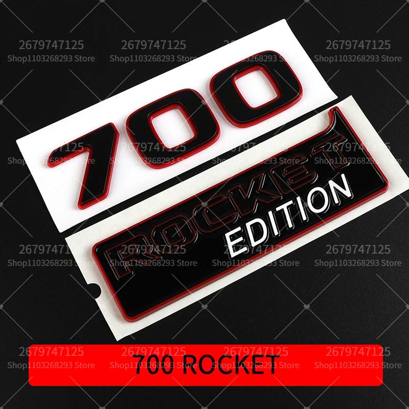 3D Color Block 800 900 700 Nameplate Badge Emblem Car Trunk Sticker for Mercedes Benz Brabus AMG W463 W464 G500 G63 Accessories