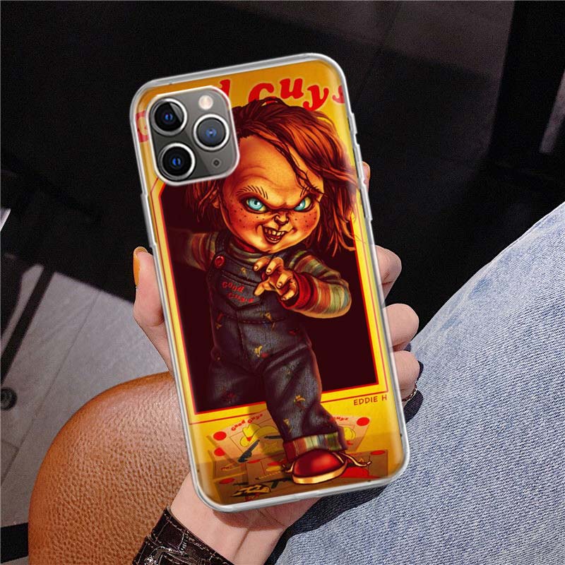 Cult of Chucky Child's Play Phone Case For iPhone 11 12 13 Mini 14 15 Plus 17 Air 16 Pro Max 16E 7 8 SE 2020 Customized Print Co