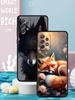 Red Fox Phone Case for Samsung Galaxy A55 A35 A17 A07 A15 A13 A25 A51 A71 A72 A73 A32 A52 A52S A41 5G Soft TPU Shell Fundas Capa