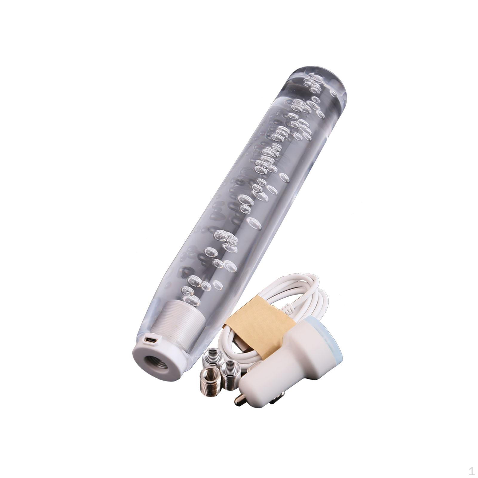 Gear Shifter Knob,Car LED Lights Shift Knob Replacement Component, Head for 20CMX4.5CMX4.5CM