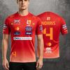 T-shirt Stampata 3D Traspirante Asciugatura Rapida Top Sportivo Casual Abbigliamento per Fan F1