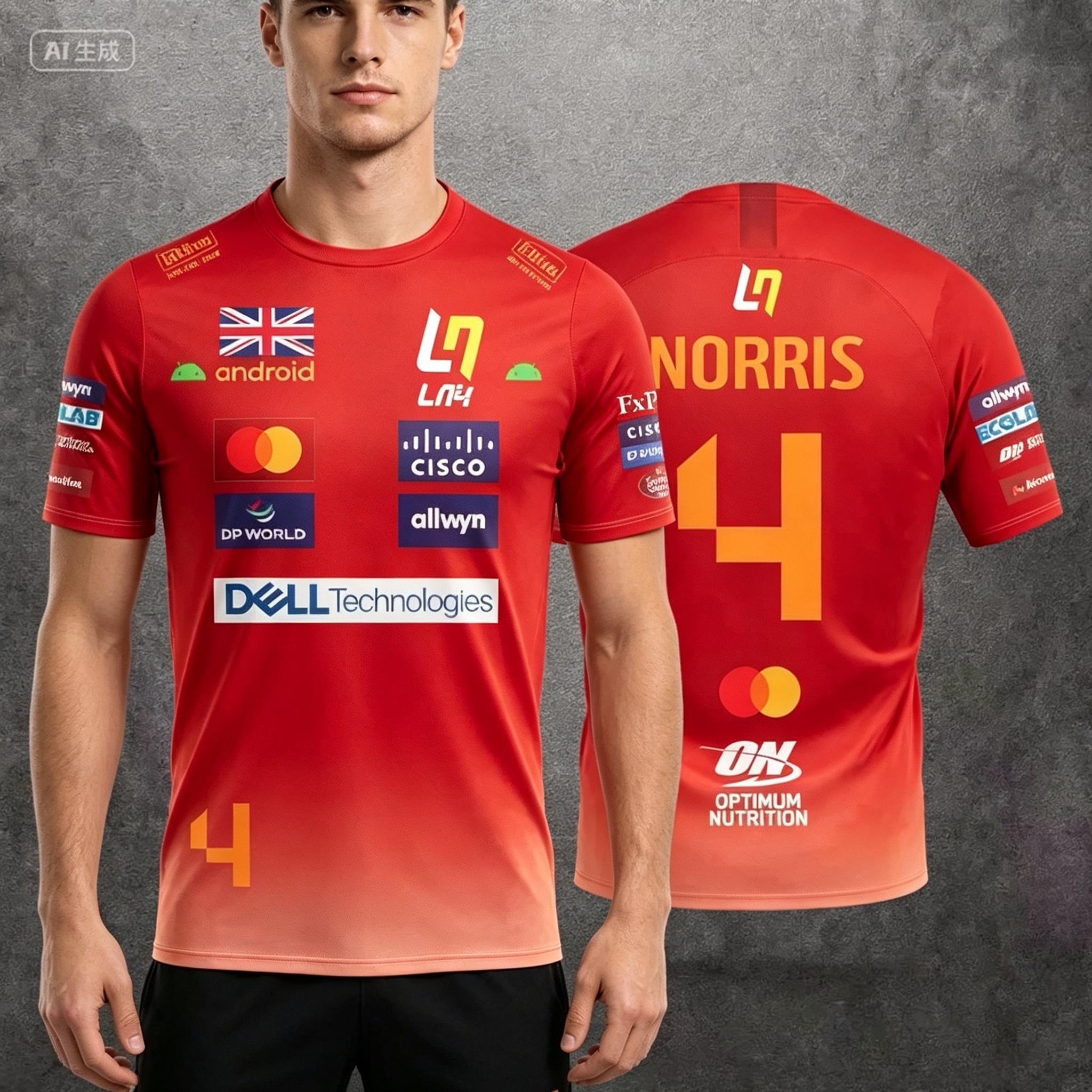 MDHAO xin nan zhuang  3D txu 3D Print T-shirt Ademend Sneldrogend Sport Casual Top F1 Fan Kleding 4XL