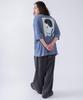 WEGO Unisex Short Sleeve Loose Oversized Graphic Print Street Size Type A Pattern 53 Men's T-Shirt, Spring/Summer Clothing, Fit, Silhouette, Design,