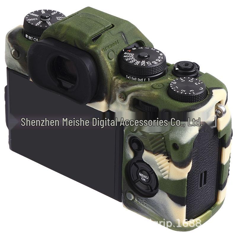 FUYALIN Silicone Protective Case for Fujifilm X-T3 - Anti-slip, Dustproof, Anti-collision with Lychee Texture