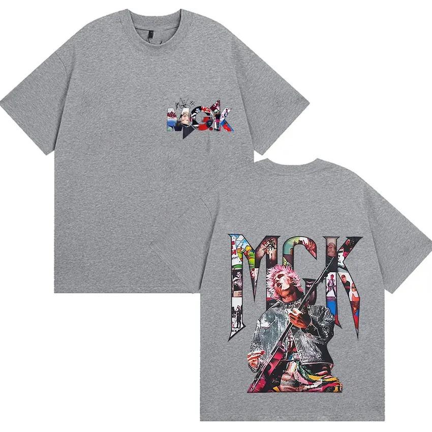 MGK Lost Hip Hop Pop Singer Kelly Album Print TShirt Trendy Printed Couple Cotton Loose TShirt harajuku oversized t shirt