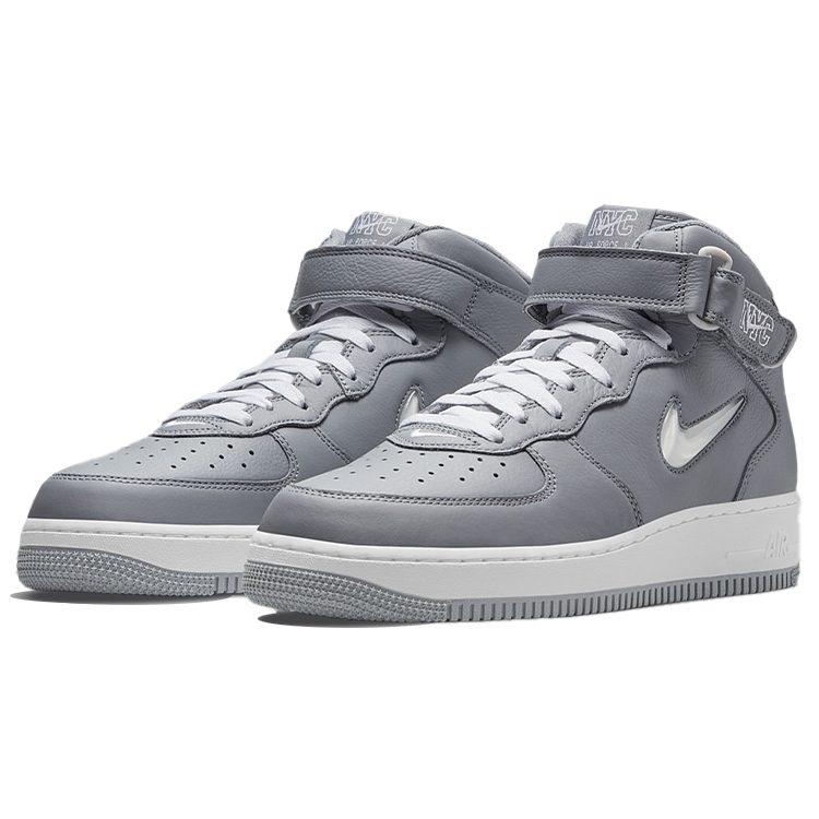 Nike Air Force 1 Mid Jewel Qs 'NYC Cool Grey' DH5622-001