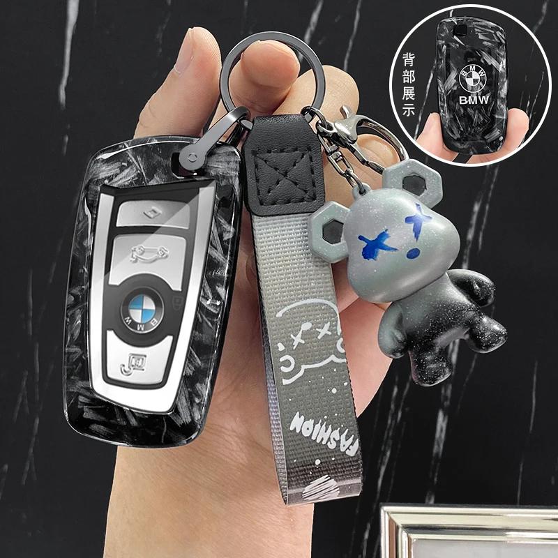 AAG1 Car Remote Key Case Cover Shell Bag For BMW 530i 550i 320i 1 2 3 4 5 Series 118i 225i M240i F20 F21 F30 F31 F25 F01 F02
