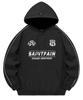 Sp League Piping Hood-Black