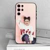Orientalische Schönheits-Schauspielerin Zhao Liying Handyhülle Für Samsung S25,S24,S21,S22,S23,S30,Ultra,S20,Plus,Andere Weiche Schwarze Hülle