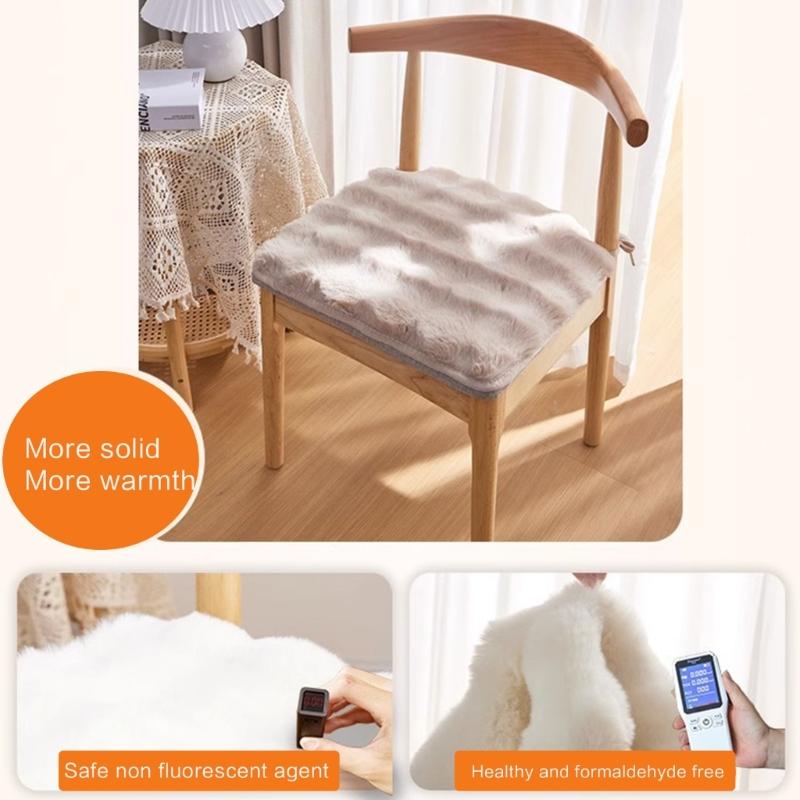 Plush Seat Cushion Square Chair Pads Home Bedroom Area Rugs Carpet Floor Pillow