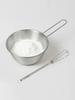Renaître. Tasse à mesurer mini à long manche en acier inoxydable J 304 400 ml / Tasse à mesurer à manche en acier inoxydable Bol mélangeur
