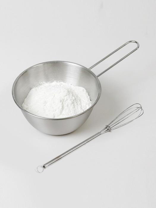 Reborn. J 304 Stainless Steel Long Handle Mini Measuring Cup 400ml / Stainless Steel Handle Measuring Cup Mixing Bowl Long Handle Mini Measuring Cup 400ml