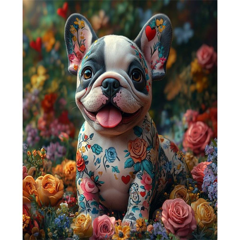 5D Diamond Painting Animals Rhinestones Diamond Embroidery Diy Kit Drawing with Diamonds Wall Art Picture Decorative Set
