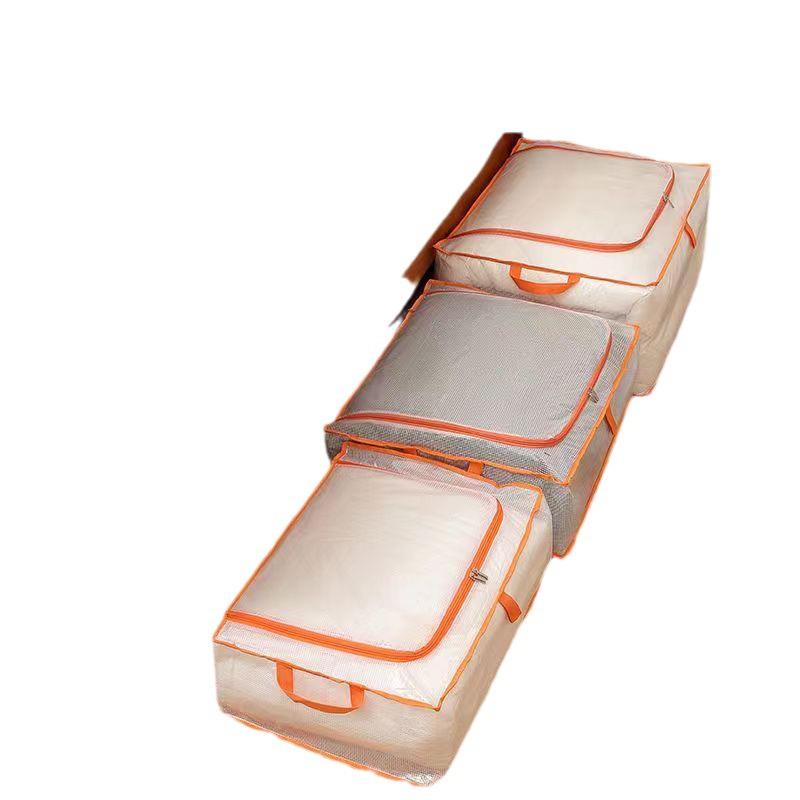 Fabric Storage Basket for Quilts and Seasonal Clothes