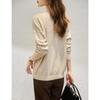Firstview Women's Fashion Long-Sleeve Round Neck Sweater