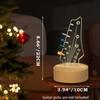 Wood Base Guitar Pick Holder Light Up Guitar Pick Storage Rack  For Guitarist