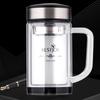 Double-Layer Borosilicate Glass Tea Infuser Office Cup