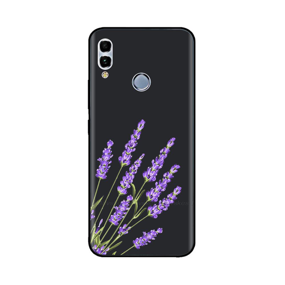 For Huawei P Smart 2019 6.21" Soft Black Silicone Phone Back Cover Case For Huawei P Smart 2019 POT-LX1 POT-LX3 POT LX1 Case Bag