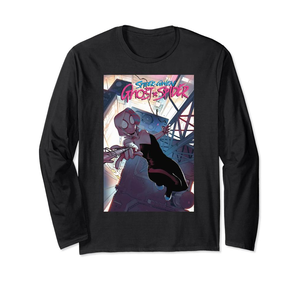 Marvel Comixology Ghost-Spider #5 Comic Book Cover Long Sleeve T-Shirt