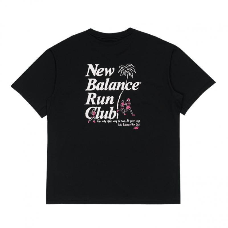 New Balance Beach Run LeTTering T shirT Nbnef35613