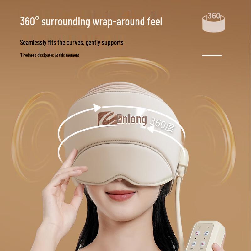 

Head and Eye Massager with Hot Compress