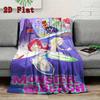 Monster Beach 2D Flat Pattern Flannel Blanket High Quality All Seasons Warmth and Comfort Perfect for Christmas Gifts.DMT0925293
