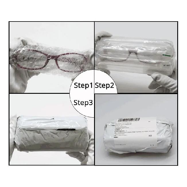 VANLOOK Kid's Glasses Temple Arm Silicone Gel With Chain Sport Children Spectacle Leg Repair Snaps Screwless Design Hinge