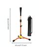 Stable Portable Baseball Batting Tee Children Training Stand Adjustable Height