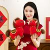 2026 Year Of The Horse Plush Toy Lucky Horse Mascot Doll Soft Stuffed Animal For Chinese New Year Gift Idea Home Decoration