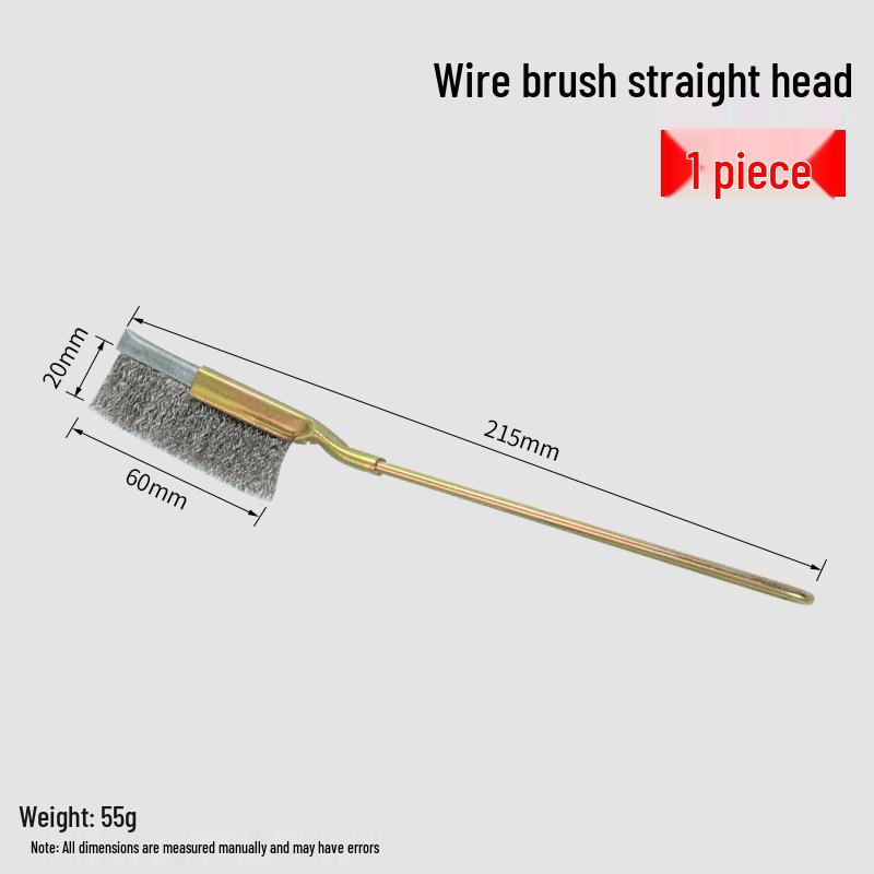 Stainless Steel Wire Brush with Handle - Rust Remover and Barbecue Grill Cleaner