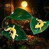 Fake Leaf Resting Platform 1/2Pcs Reptile Basking with Suction Cup Gecko Lizard Turtle Shaped Tree Frog Platform Tank Terrarium Decorative