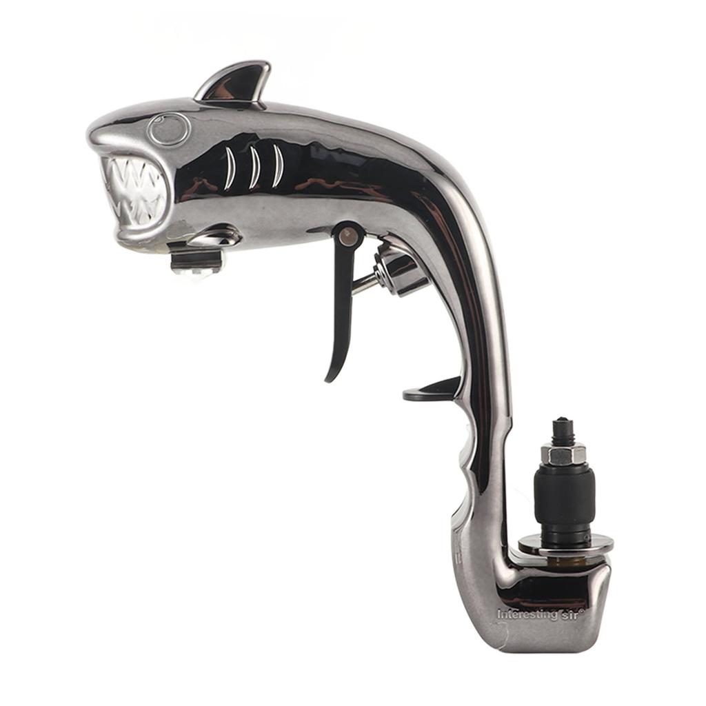 Champagnespruta Elektropläterad ABS-flaska Ölsprayverktyg med Justerbar Kaliber för Bar Bröllop